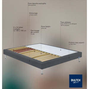 sommier bultex ottimo  5 zones