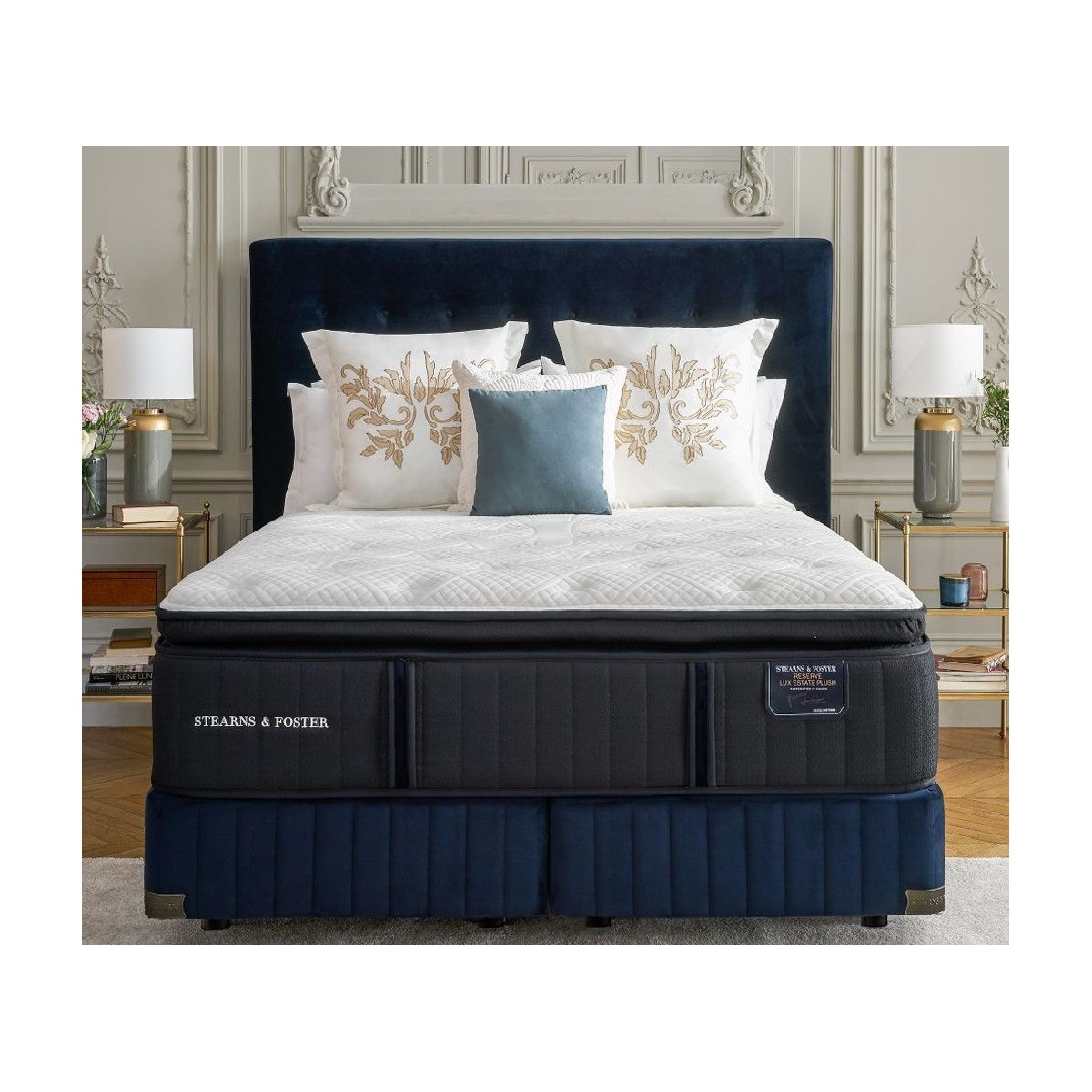 Surmatelas Surmatelas Royal 120 X 180 Pour Lit 120 Avec Garnissage Visco  Gel Et Mousse