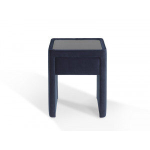 Table de chevet Stearns & Foster dark blue