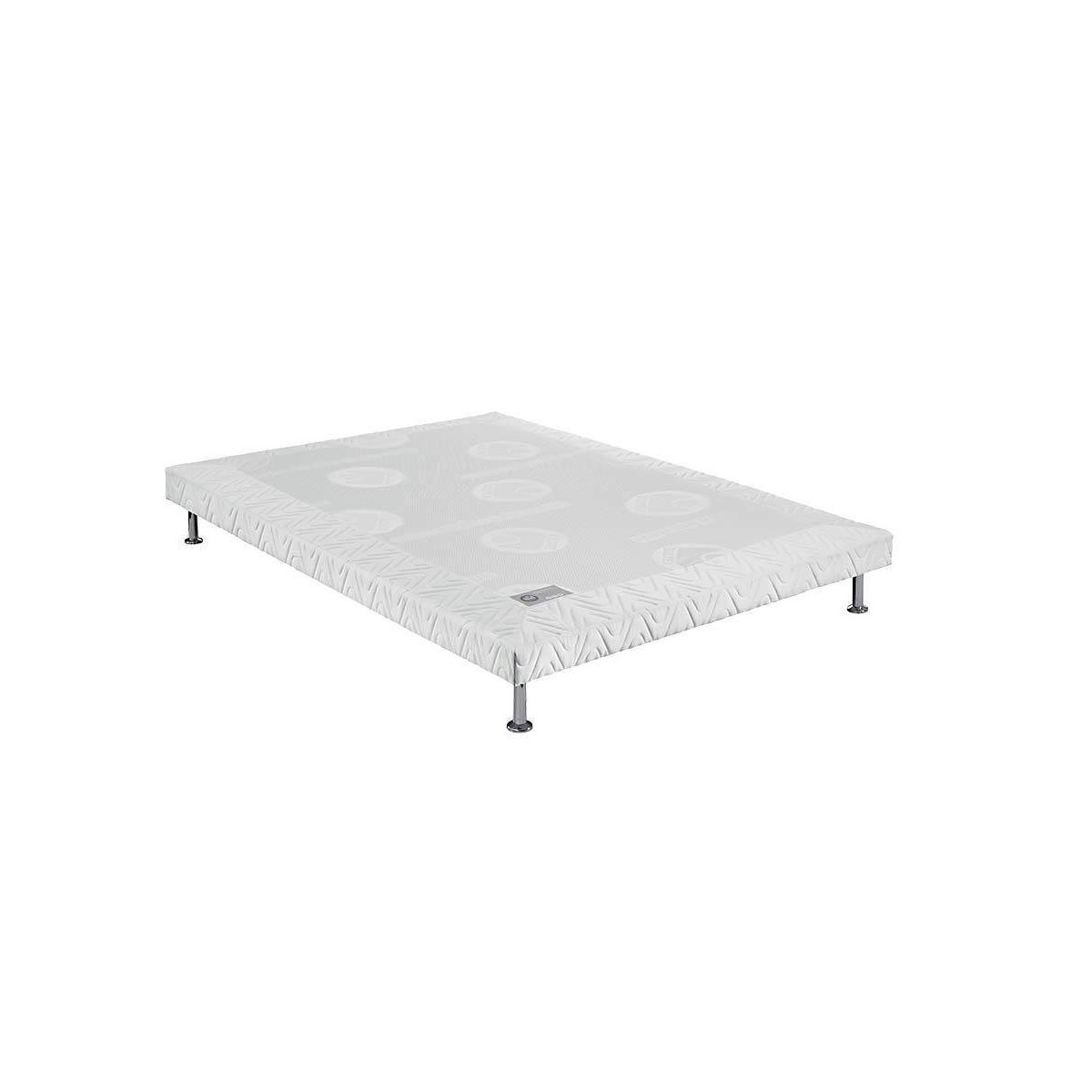 Jeu De 4 Pieds De Lit Pour Cadre à Lattes Morphologique - Hauteur 22 Cm, Pas De Vis 8 Mm - Support Renforcé Pour Sommiers à Lattes