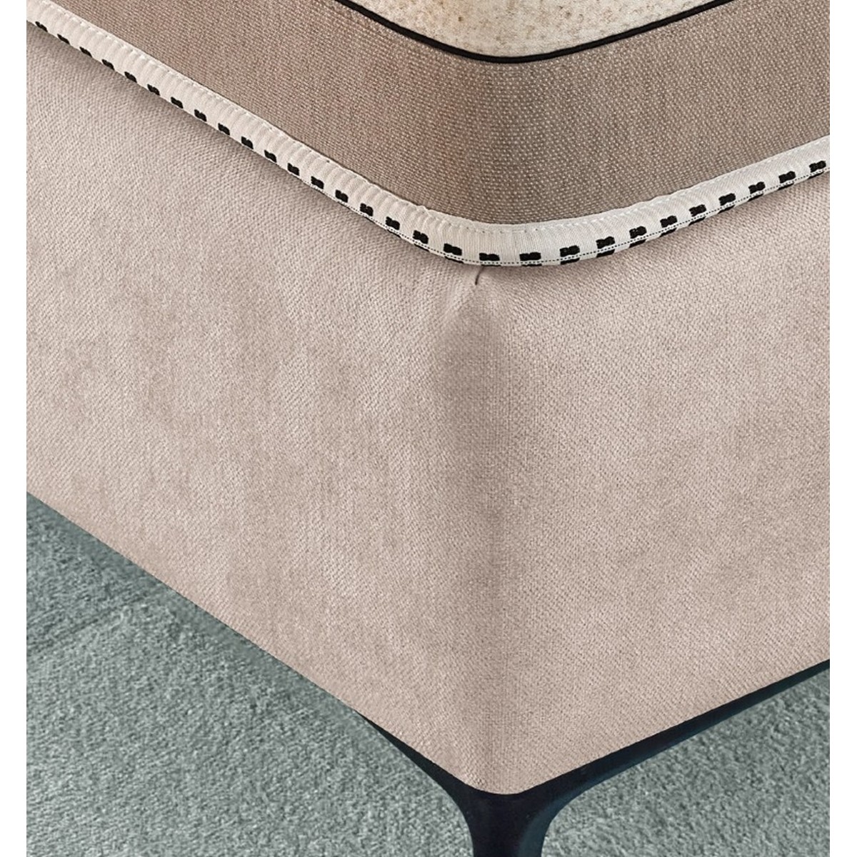 Sommier Bultex Reset tissé taupe Sommier Bultex Reset tissé taupe