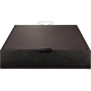 sommier coffre Elite chenillé gris