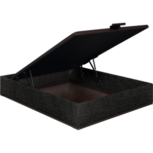 sommier coffre Elite chenillé gris