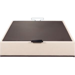 sommier coffre Elite chenillé lin