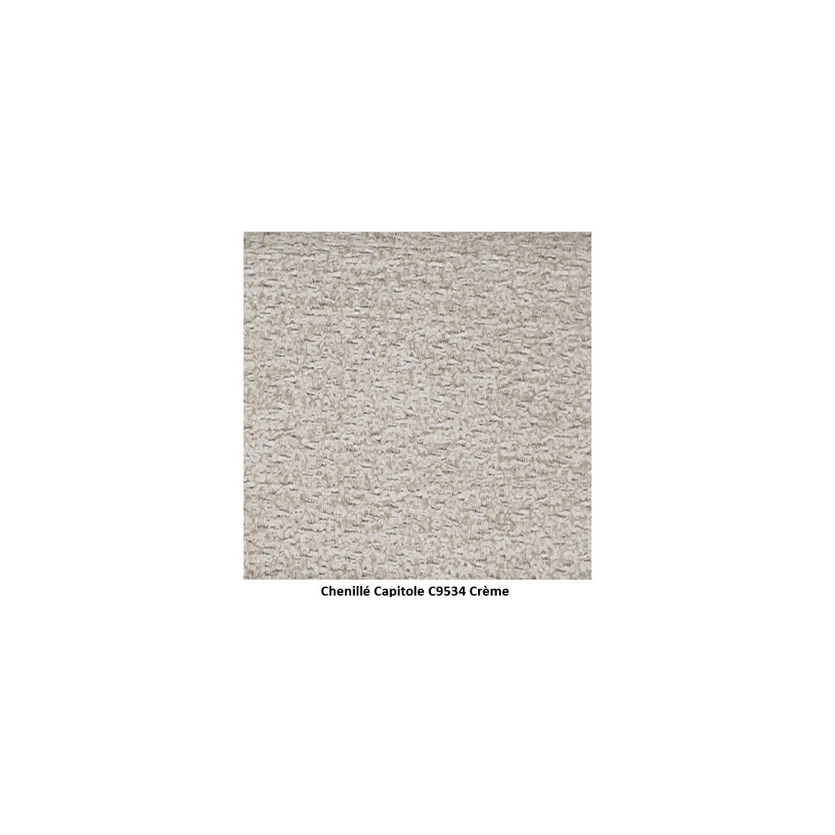 coloris chenillé capitole C9534 crème