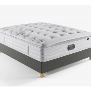 matelas simmons beautyrest  resort lake avec sommier déco